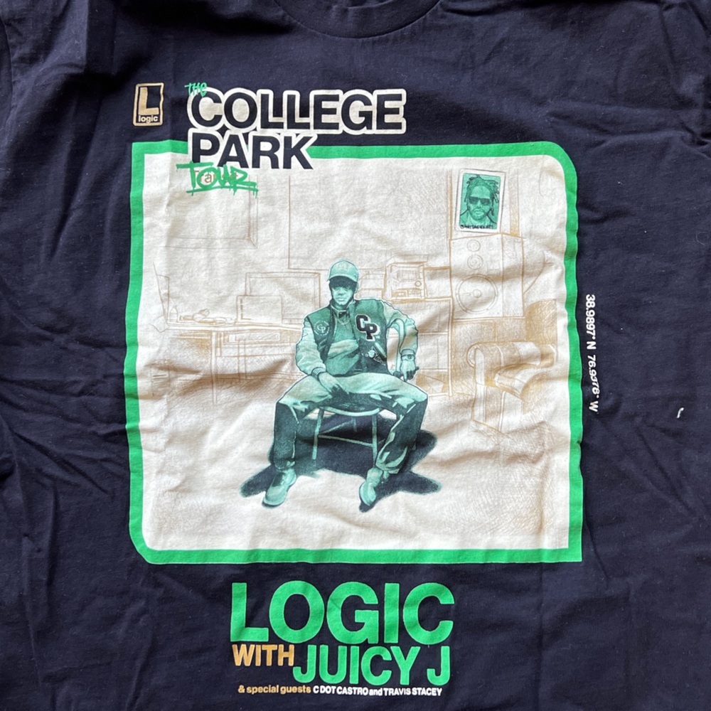 Logic College Park Tour T Shirt
